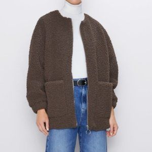 [ZARA] Women's Faux Shearling Jacket/Coat/Warm jacket, Winter Jacket